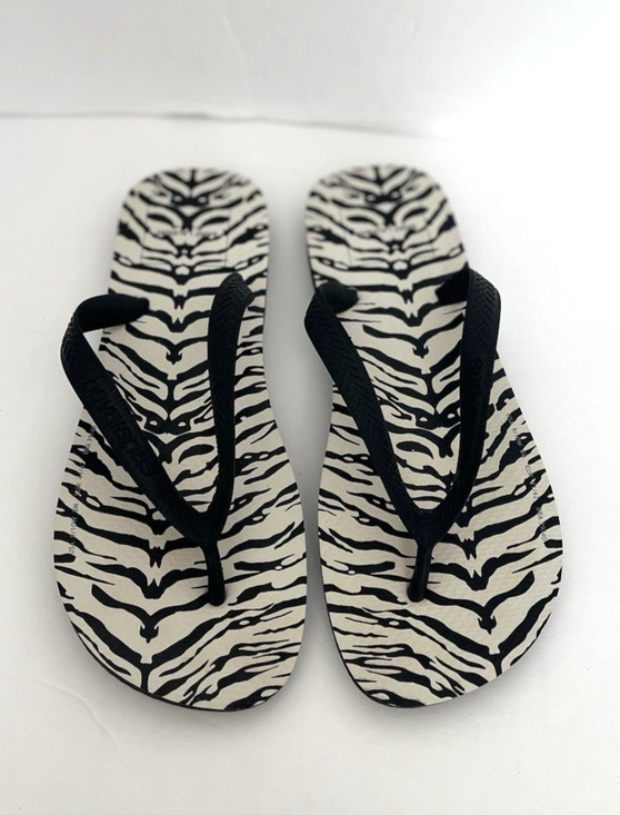 YVES SAINT LAURENT HAVAIANAS Shoes - YVES SAINT LAURENT HAVAIANAS ZEBRA PRINT US SZ 9/10W, EURO 40/41, EXCELLENT